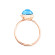 Tamara Comolli BOUTON Ring Small mit Swiss Topas - Bild 2