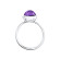Tamara Comolli BOUTON Ring Small mit Amethyst - Bild 2