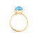 Tamara Comolli BOUTON Ring Small mit Swiss Topas - Bild 2