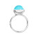 Tamara Comolli BOUTON Ring Large mit Türkis - Bild 2