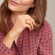 Tamara Comolli BOUTON Ring Small mit Granat - Bild 4
