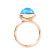 Tamara Comolli BOUTON Ring Large mit Swiss Topas - Bild 2