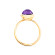 Tamara Comolli BOUTON Ring Small mit Amethyst - Bild 2