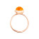 Tamara Comolli BOUTON Ring Small mit Granat - Bild 2