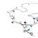 Tamara Comolli MIKADO Halskette 'Ocean' mit Diamant-Pavé - Bild 2