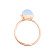 Tamara Comolli BOUTON Ring Small mit Chalcedon - Bild 2