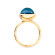 Tamara Comolli BOUTON Ring Large mit London Topas - Bild 2
