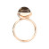 Tamara Comolli BOUTON Ring Large mit Rauchquarz - Bild 2