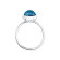 Tamara Comolli BOUTON Ring Small mit London Topas - Bild 2