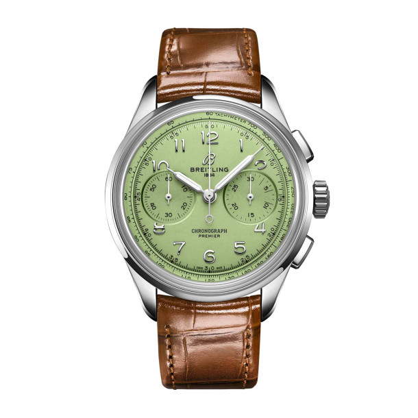         Herrenuhr, Handaufzug, Breitling Premier B09 Chronograph 40