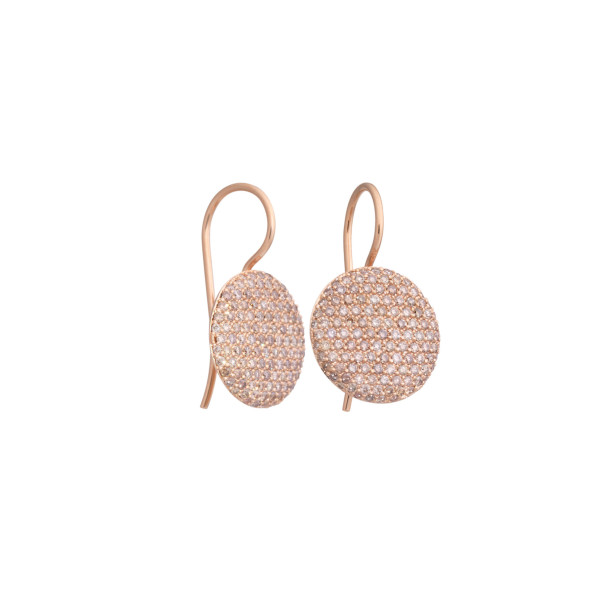         Roségold, Ohrringe, Bron Stardust Ohrschmuck