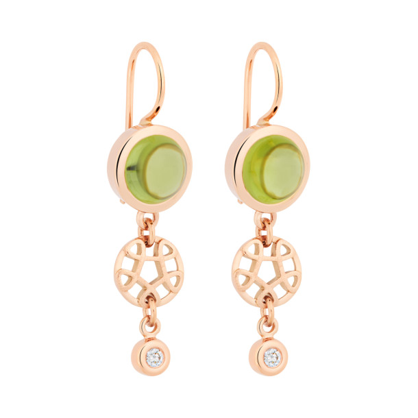         Roségold, Ohrringe, Bron Sushi Ohrschmuck