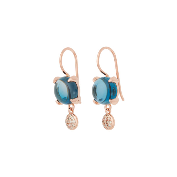         Roségold, Ohrringe, Bron Catch Ohrschmuck