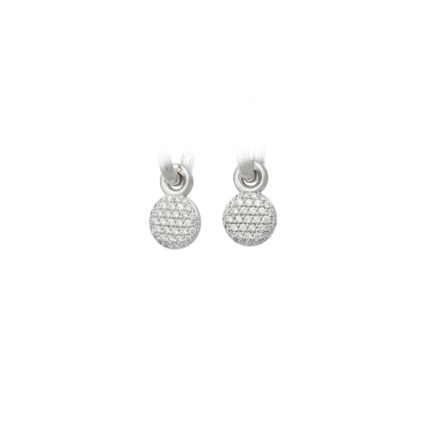         Weißgold, Ohrringe, Bron Stardust Ohrschmuck