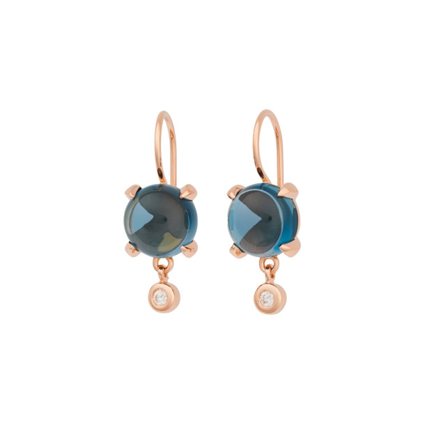        Roségold, Ohrringe, Bron Catch Ohrschmuck