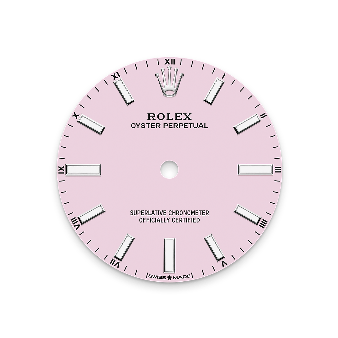 Zifferblatt in Candy pink