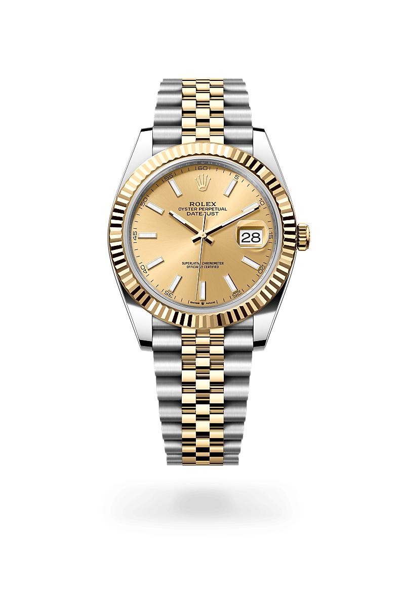 Rolex Datejust 41 M126333-0010 Herrenuhr - Oyster, 41 mm, Edelstahl Oystersteel und Gelbgold
