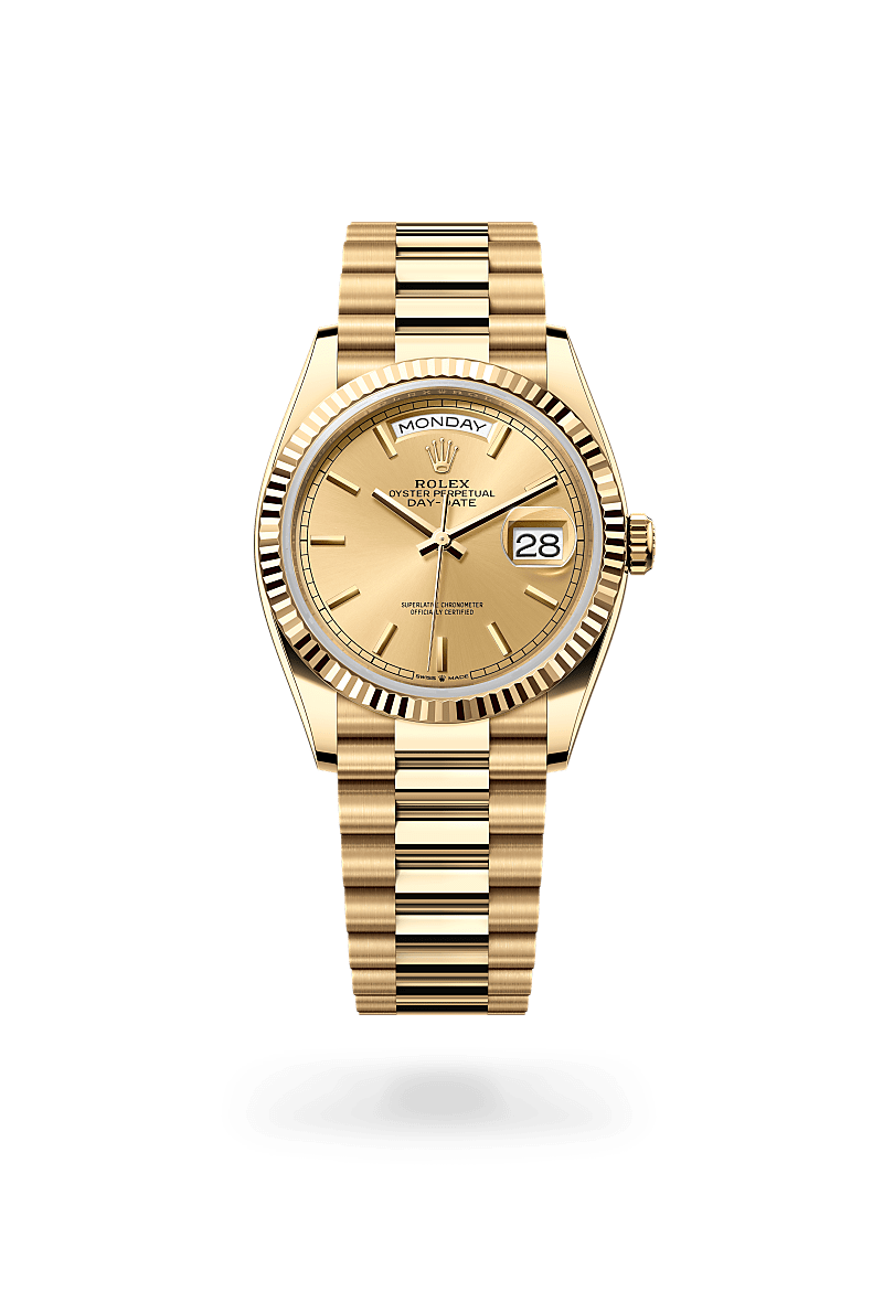 Rolex Day-Date 36 M128238-0045 Herrenuhr - Oyster, 36 mm, Gelbgold