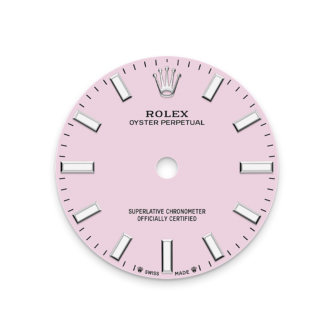 Zifferblatt in Candy pink