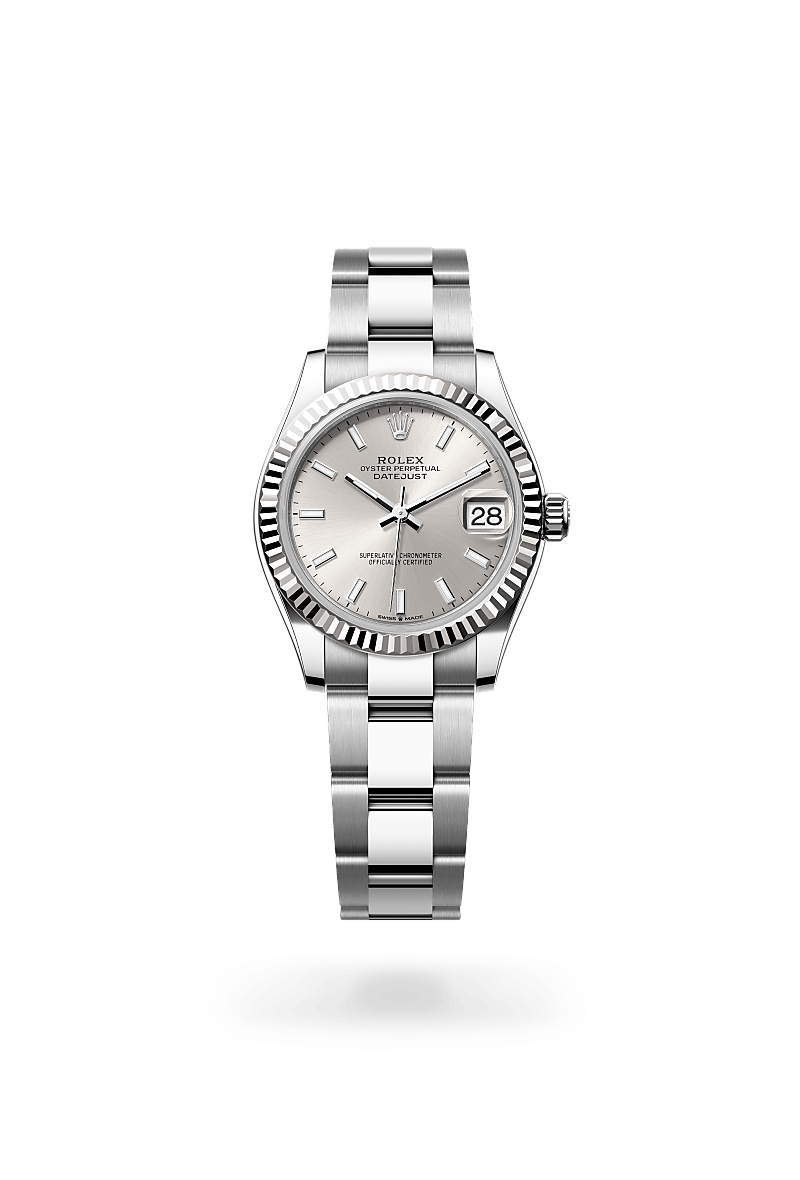 Rolex Datejust 31 M278274-0011 Herrenuhr - Oyster, 31 mm, Edelstahl Oystersteel und Weißgold