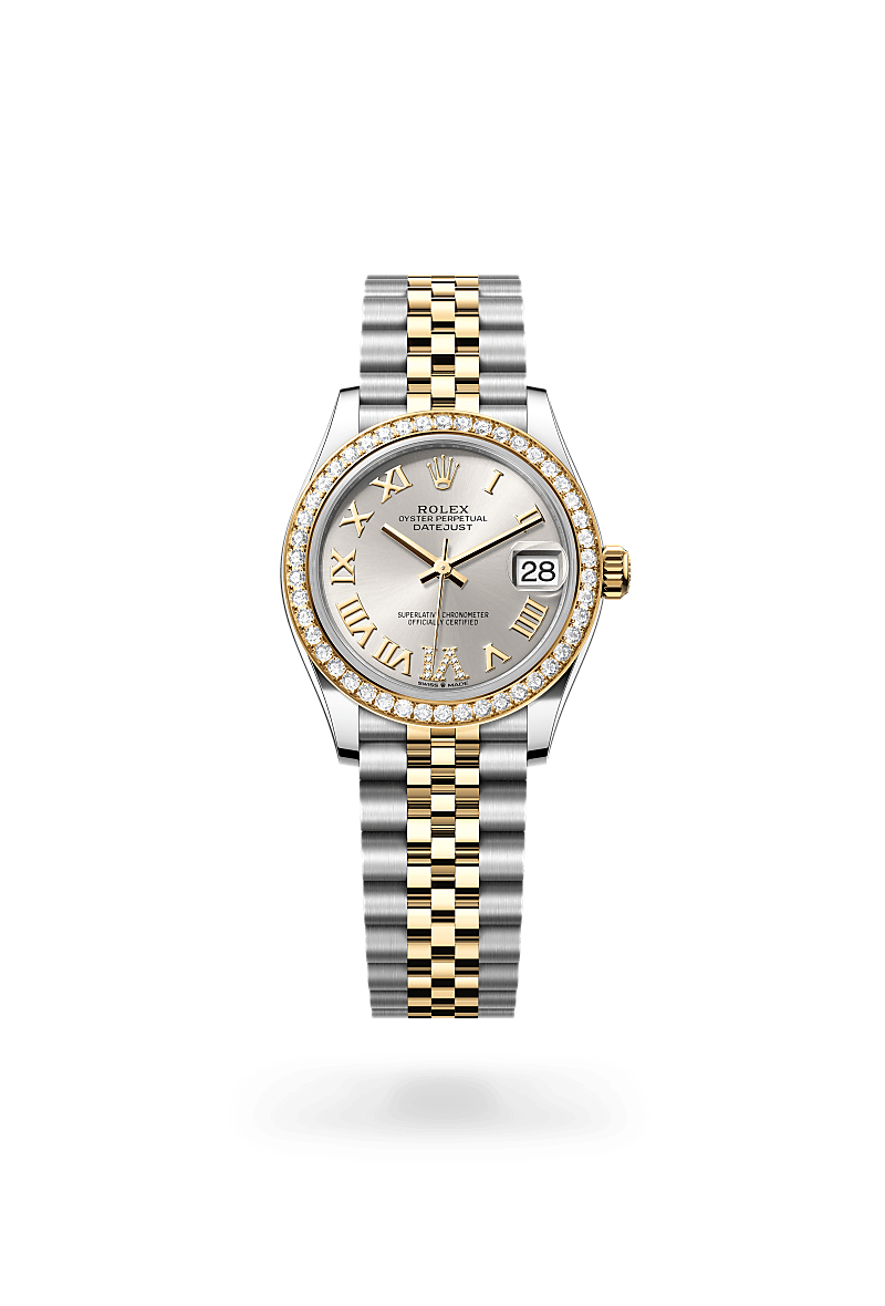 Rolex Datejust 31 Herrenuhr (M278383RBR-0004) Oyster, 31 mm, Edelstahl Oystersteel und Gelbgold mit Diamanten